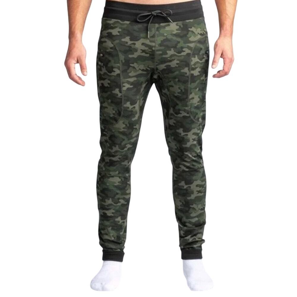 BYLT Basics Camo Green Elite+ Joggers Large Men's Athletic Drawstring Stretch
